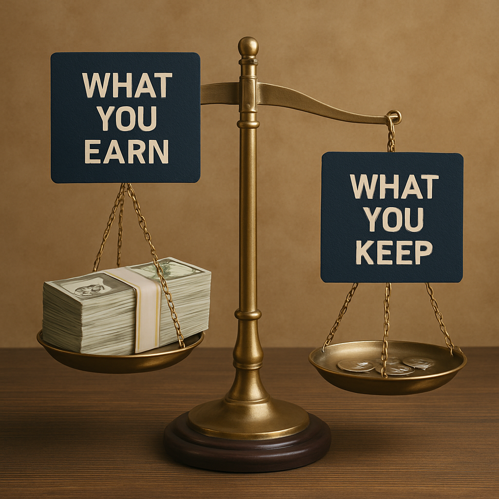 Visual representation of a 401k tax bomb threatening retirement savings